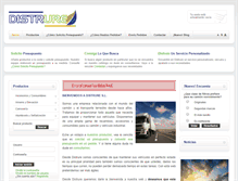 Tablet Screenshot of distrure.com